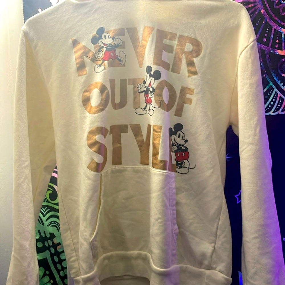 Nicky mouse never out of style hoodie.
